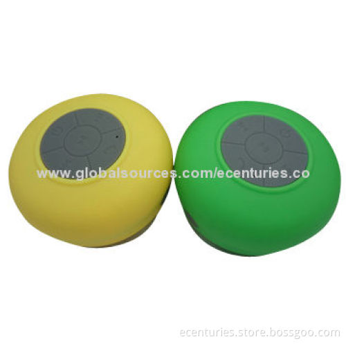 Waterproof Bluetooth Speaker with Suction Cup